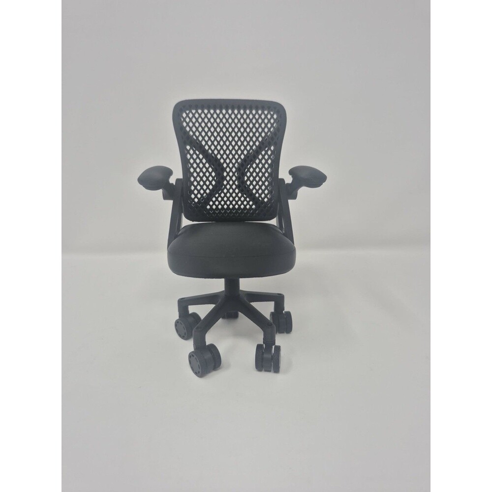 1/6 Scale Doll Furniture Desk Office Chair Black For Barbie, Diorama